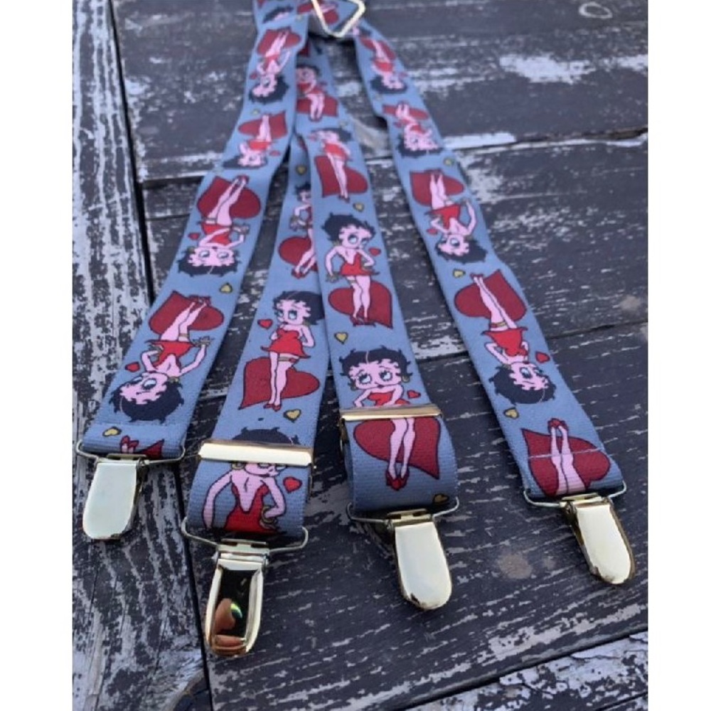 Rare vintage Betty Boop suspenders